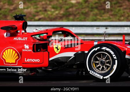 Antonio Giovinazzi (ITA) Ferrari SF71H Testfahrer. Formel-1-Tests. Dienstag, 31. Juli 2018. Budapest, Ungarn. Stockfoto