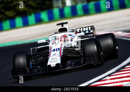 Robert Kubica (POL) Williams FW41 Reserve- und Entwicklungstreiber. Formel-1-Tests. Mittwoch, 1. August 2018. Budapest, Ungarn. Stockfoto