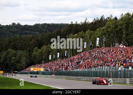 Sebastian Vettel (GER) Ferrari SF71H. Großer Preis von Belgien, Sonntag, 26. August 2018. Spa-Francorchamps, Belgien. Stockfoto