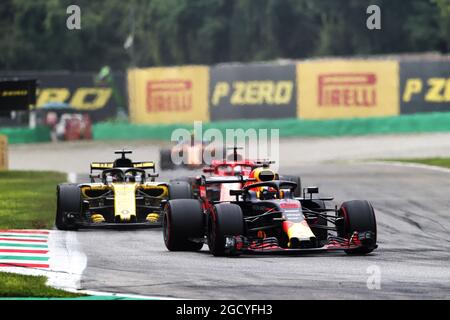 Daniel Ricciardo (AUS) Red Bull Racing RB14. Großer Preis von Italien, Sonntag, 2. September 2018. Monza Italien. Stockfoto