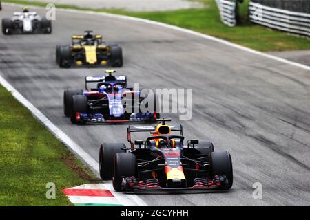 Daniel Ricciardo (AUS) Red Bull Racing RB14. Großer Preis von Italien, Sonntag, 2. September 2018. Monza Italien. Stockfoto