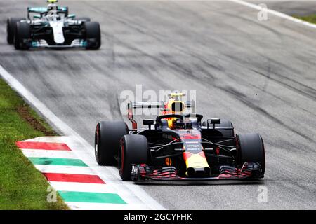 Max Verstappen (NLD) Red Bull Racing RB14. Großer Preis von Italien, Sonntag, 2. September 2018. Monza Italien. Stockfoto