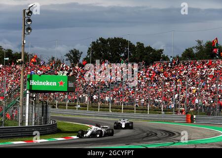 Marcus Ericsson (SWE) sauber C37. Großer Preis von Italien, Sonntag, 2. September 2018. Monza Italien. Stockfoto