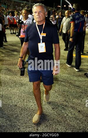 Großer Preis von Singapur, Sonntag, 15. September 2018. Marina Bay Street Circuit, Singapur. Stockfoto