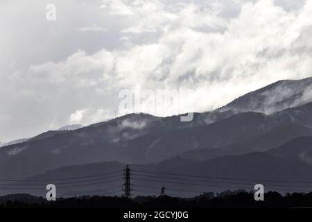 Atmosphäre im Kreislauf. Großer Preis von Japan, Samstag, 6. Oktober 2018. Suzuka, Japan. Stockfoto