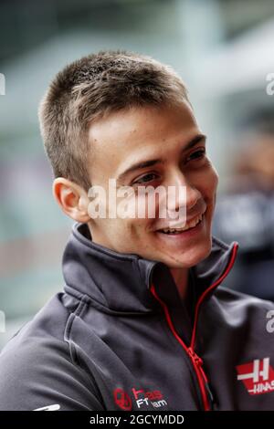 Louis Deletraz (SUI) Haas-Testfahrer. Großer Preis von Brasilien, Donnerstag, 8. November 2018. Sao Paulo, Brasilien. Stockfoto