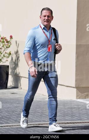 Jos Verstappen (NLD). Abu Dhabi Grand Prix, Freitag, 23. November 2018. Yas Marina Circuit, Abu Dhabi, VAE. Stockfoto