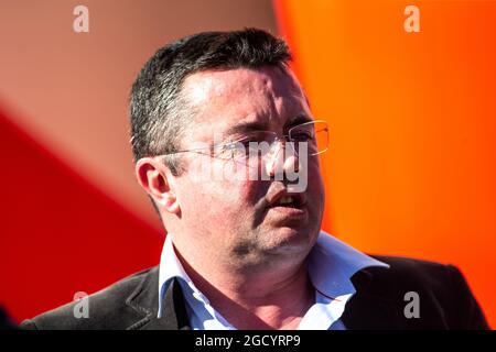 Eric Boullier (FRA). Formel-1-Tests, Tag 1, Dienstag, 26. Februar 2019. Barcelona, Spanien. Stockfoto