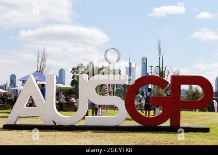 Atmosphäre. Großer Preis von Australien, Freitag, 15. März 2019. Albert Park, Melbourne, Australien. Stockfoto