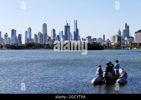 Landschaftlich Reizvolle Stadt Melbourne. Großer Preis von Australien, Freitag, 15. März 2019. Albert Park, Melbourne, Australien. Stockfoto