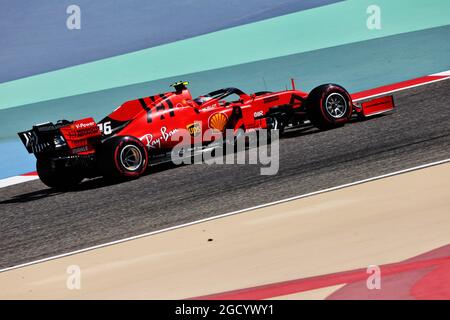 Charles Leclerc (MON) Ferrari SF90. Großer Preis von Bahrain, Freitag, 29. März 2019. Sakhir, Bahrain. Stockfoto