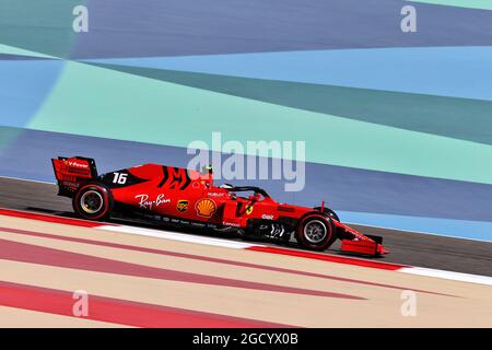 Charles Leclerc (MON) Ferrari SF90. Großer Preis von Bahrain, Freitag, 29. März 2019. Sakhir, Bahrain. Stockfoto