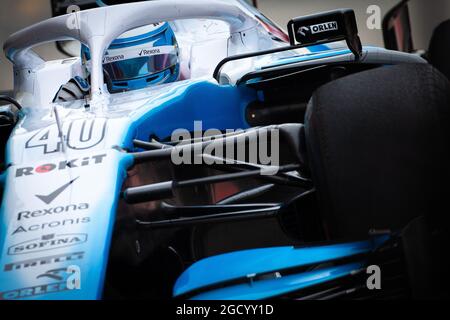 Williams Racing FW42 Test- und Entwicklungstreiber. Formula One Testing, Mittwoch, 3. April 2019. Sakhir, Bahrain. Stockfoto