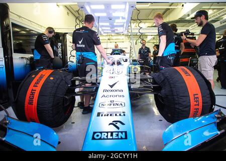 Williams Racing FW42 Test- und Entwicklungstreiber. Formula One Testing, Mittwoch, 3. April 2019. Sakhir, Bahrain. Stockfoto