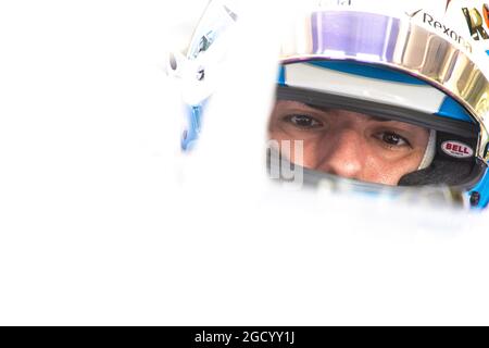 Williams Racing FW42 Test- und Entwicklungstreiber. Formula One Testing, Mittwoch, 3. April 2019. Sakhir, Bahrain. Stockfoto