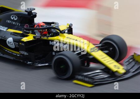 Jack Aitken (GBR) / (Kor) Renault F1 Team RS19 Testfahrer. Formula One Testing, Mittwoch, 3. April 2019. Sakhir, Bahrain. Stockfoto