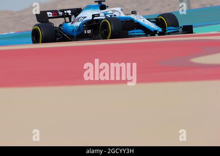 Nichola Latifi (CDN) Williams Racing FW42 Test- und Entwicklungstreiber. Formula One Testing, Mittwoch, 3. April 2019. Sakhir, Bahrain. Stockfoto