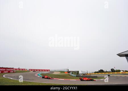 Charles Leclerc (MON) Ferrari SF90. Großer Preis von China, Sonntag, 14. April 2019. Shanghai, China. Stockfoto