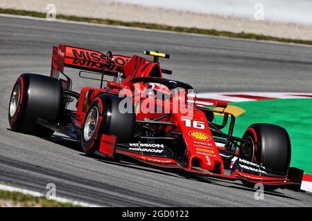 Charles Leclerc (MON) Ferrari SF90. Großer Preis von Spanien, Freitag, 10. Mai 2019. Barcelona, Spanien. Stockfoto