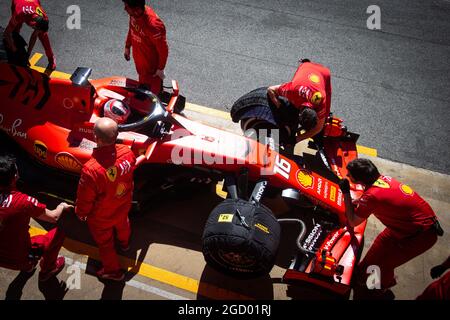Charles Leclerc (MON) Ferrari SF90. Formel 1 im Saisontest, Tag 1, Dienstag, 14. Mai 2019. Barcelona, Spanien. Stockfoto