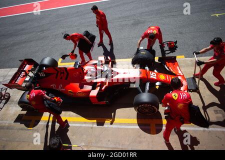 Charles Leclerc (MON) Ferrari SF90. Formel 1 im Saisontest, Tag 1, Dienstag, 14. Mai 2019. Barcelona, Spanien. Stockfoto