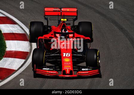 Charles Leclerc (MON) Ferrari SF90. Großer Preis von Kanada, Freitag, 7. Juni 2019. Montreal, Kanada. Stockfoto