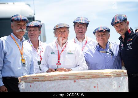 F1 feiert den 80. Geburtstag von Jackie Stewart (GBR). Großer Preis von Frankreich, Sonntag, 23. Juni 2019. Paul Ricard, Frankreich. Stockfoto