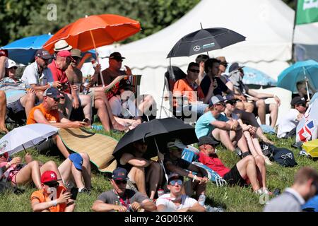 Lüfter. Großer Preis von Österreich, Freitag, 28. Juni 2019. Spielberg, Österreich. Stockfoto