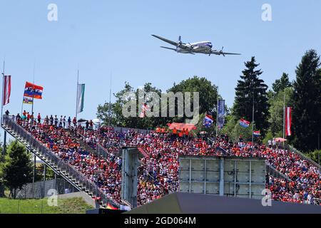 Atmosphäre im Kreislauf. Großer Preis von Österreich, Sonntag, 30. Juni 2019. Spielberg, Österreich. Stockfoto