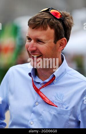 Stuart Pringle (GBR) Silverstone Circuit Managing Director. Großer Preis von Großbritannien, Donnerstag, 11. Juli 2019. Silverstone, England. Stockfoto