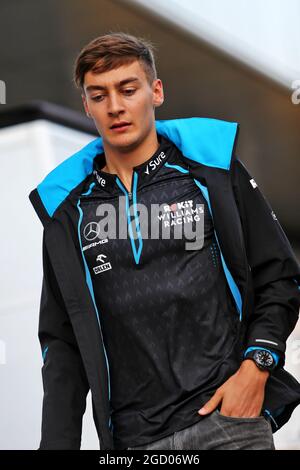 George Russell (GBR) Williams Racing. Großer Preis von Großbritannien, Freitag, 12. Juli 2019. Silverstone, England. Stockfoto