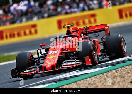 Charles Leclerc (MON) Ferrari SF90. Großer Preis von Großbritannien, Samstag, 13. Juli 2019. Silverstone, England. Stockfoto