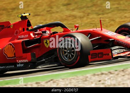 Charles Leclerc (MON) Ferrari SF90. Großer Preis von Deutschland, Freitag, 26. Juli 2019. Hockenheim, Deutschland. Stockfoto