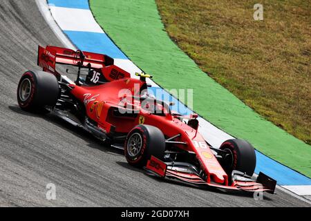Charles Leclerc (MON) Ferrari SF90. Großer Preis von Deutschland, Samstag, 27. Juli 2019. Hockenheim, Deutschland. Stockfoto