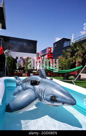 Paddock-Atmosphäre. Großer Preis von Ungarn, Donnerstag, 1. August 2019. Budapest, Ungarn. Stockfoto