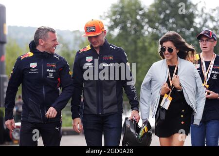 Max Verstappen (NLD) Red Bull Racing. Großer Preis von Belgien, Sonntag, 1. September 2019. Spa-Francorchamps, Belgien. Stockfoto