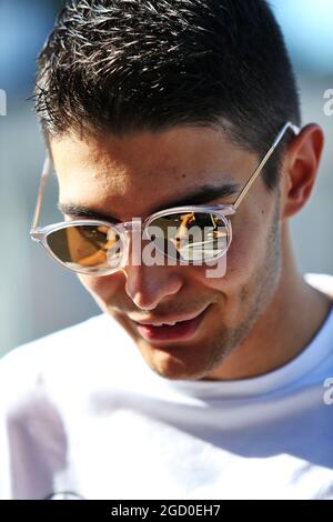 Esteban Ocon (FRA) Mercedes AMG F1 Reserve Driver. Großer Preis von Japan, Sonntag, 13. Oktober 2019. Suzuka, Japan. Stockfoto