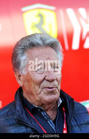 Mario Andretti (USA). Großer Preis der Vereinigten Staaten, Freitag, 1. November 2019. Circuit of the Americas, Austin, Texas, USA. Stockfoto