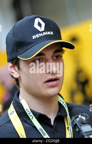 Caio Collet (BRA) Fahrer der Renault Sport Academy. Großer Preis von Brasilien, Samstag, 16. November 2019. Sao Paulo, Brasilien. Stockfoto