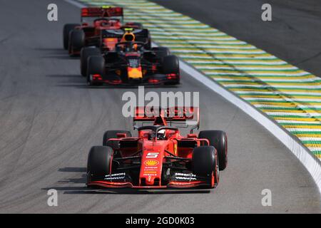 Sebastian Vettel (GER) Ferrari SF90. Stockfoto