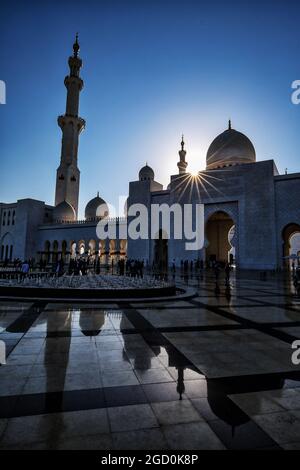Malerisches Abu Dhabi. Abu Dhabi Grand Prix, Donnerstag, 28. November 2019. Yas Marina Circuit, Abu Dhabi, VAE. Stockfoto