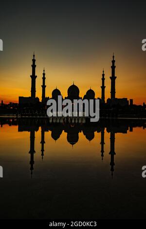Malerisches Abu Dhabi. Abu Dhabi Grand Prix, Donnerstag, 28. November 2019. Yas Marina Circuit, Abu Dhabi, VAE. Stockfoto