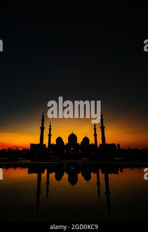 Malerisches Abu Dhabi. Abu Dhabi Grand Prix, Donnerstag, 28. November 2019. Yas Marina Circuit, Abu Dhabi, VAE. Stockfoto