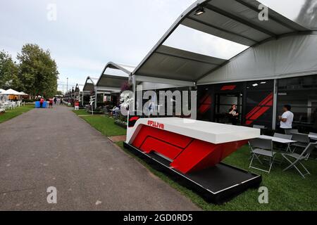 Paddock-Atmosphäre. Großer Preis von Australien, Freitag, 13. März 2020. Albert Park, Melbourne, Australien. Stockfoto