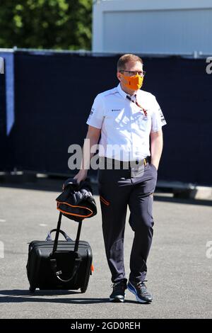 Andreas Seidl, McLaren Geschäftsführer. Großer Preis von Österreich, Donnerstag, 2. Juli 2020. Spielberg, Österreich. Stockfoto
