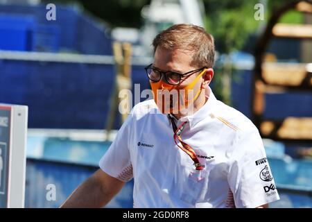 Andreas Seidl, McLaren Geschäftsführer. Großer Preis von Österreich, Donnerstag, 2. Juli 2020. Spielberg, Österreich. Stockfoto