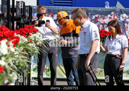 Andreas Seidl, McLaren Geschäftsführer. Großer Preis von Österreich, Samstag, 4. Juli 2020. Spielberg, Österreich. Stockfoto