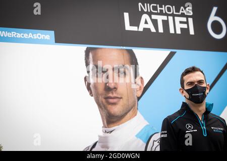 Nichola Latifi (CDN) Williams Racing. Großer Preis von Ungarn, Donnerstag, 16. Juli 2020. Budapest, Ungarn. Stockfoto