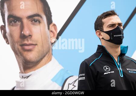 Nichola Latifi (CDN) Williams Racing. Großer Preis von Ungarn, Donnerstag, 16. Juli 2020. Budapest, Ungarn. Stockfoto