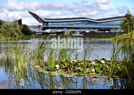 Rundkurs Atmosphäre - See. Großer Preis von Großbritannien, Sonntag, 2. August 2020. Silverstone, England. Stockfoto